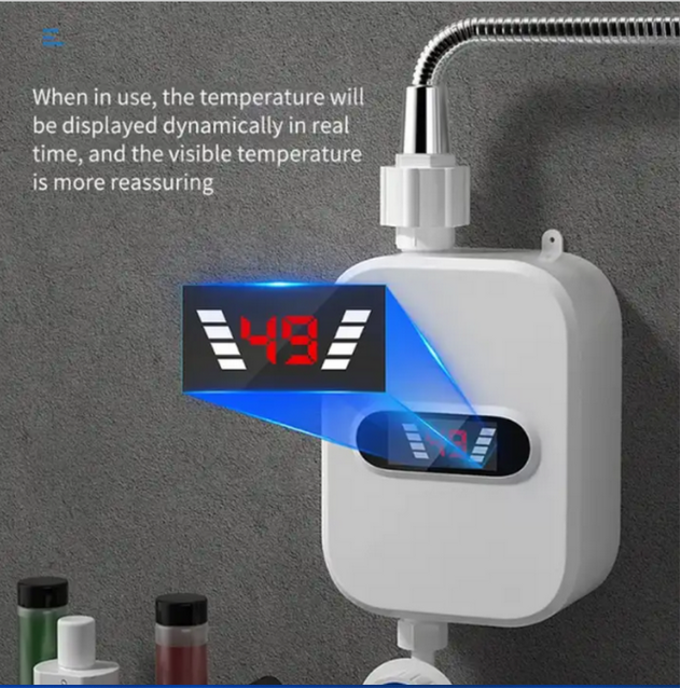 CHAUFFE-EAU INSTANTANE INTELLIGENT AVEC AFFICHAGE LCD
