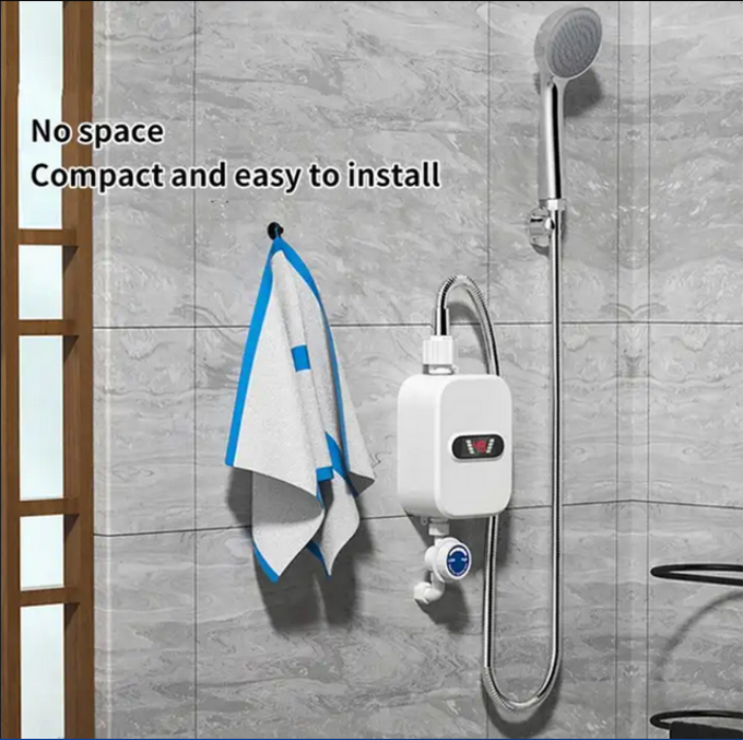 CHAUFFE-EAU INSTANTANE INTELLIGENT AVEC AFFICHAGE LCD