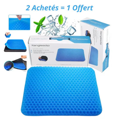 Coussin de siège médical + housse protectrice antidérapante