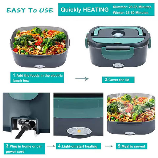 🍱 Lunch Box Électrique – Votre repas chaud, partout et à tout moment !